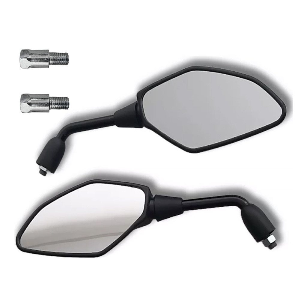 Par Retrovisor Mt 03 Mt03 Mt-03 Espelho Convexo Rosca Yamaha em Oferta na Shopee