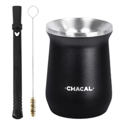 Kit Terere Chacal Copo e Bomba Inox Personalize
