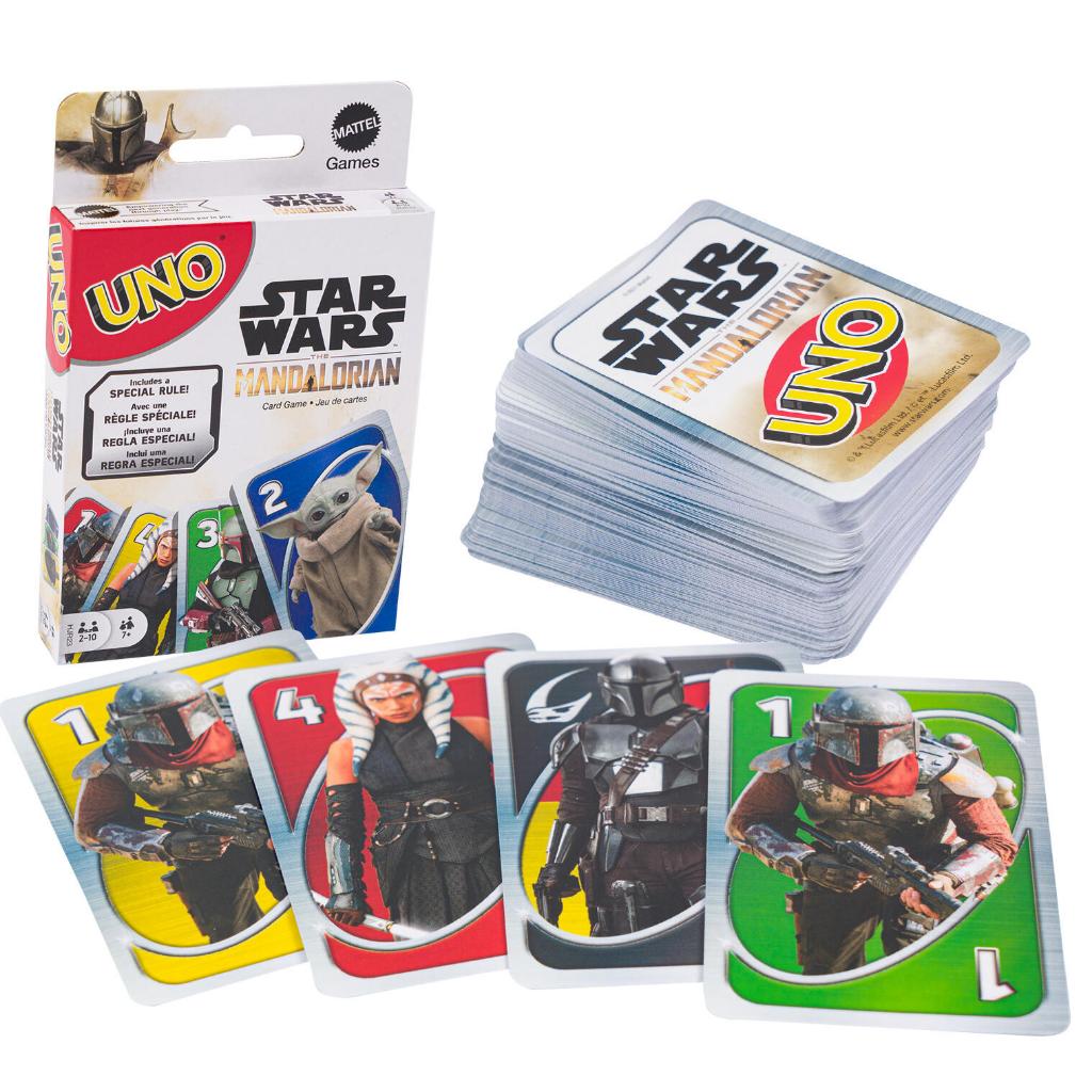 Uno star wars Mandalorian Jogo De Cartas - Edição Especial