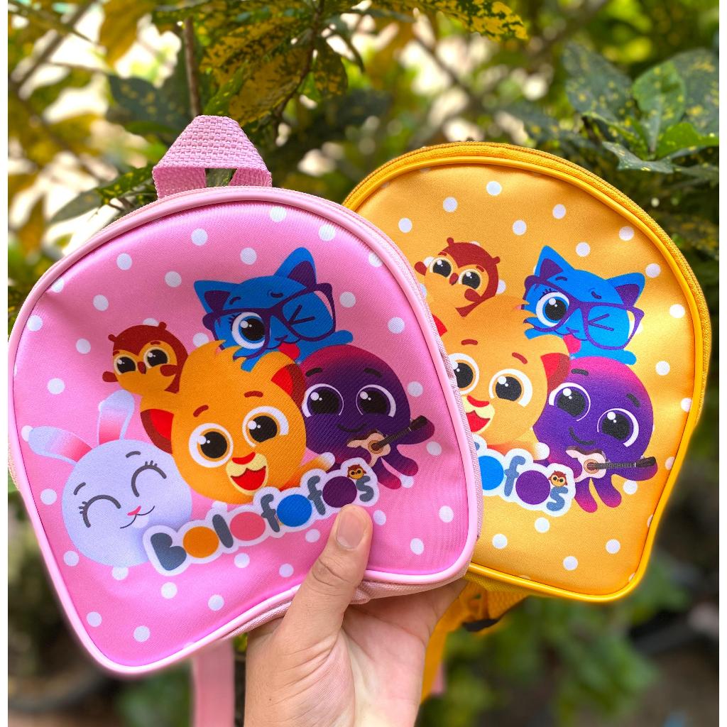 10 Bolsinhas bolofofos - mochilas bolofofos - mochilinhas para lembrancinha de aniversario - personalizadas