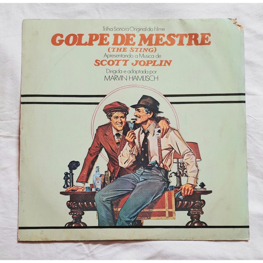 Lp Trilha Sonora Filme Golpe De Mestre (the Sting)