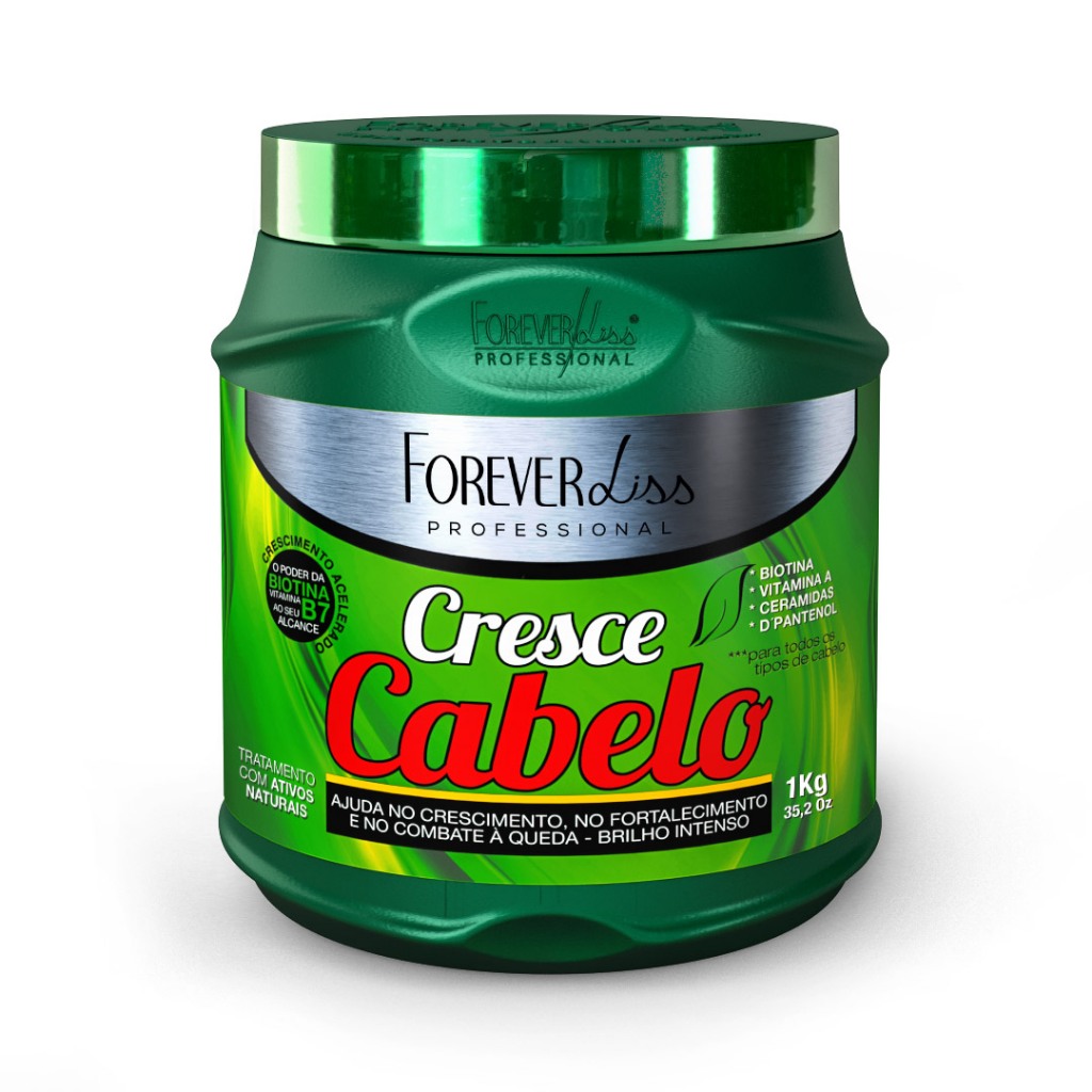 Máscara Cresce Cabelo Forever Liss 1Kg em Oferta na Shopee