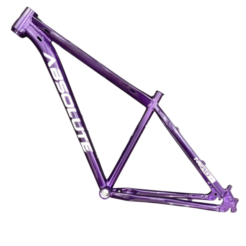 Quadro Absolute Nero 5 Aro 29 Bicicleta ROXO Aluminio Cabeamento Interno Grau Wheeling