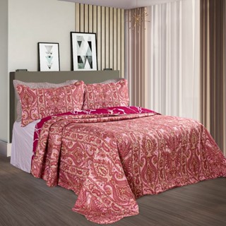 Colcha King Bergamo Printed Luxo 2,60 X 2,80