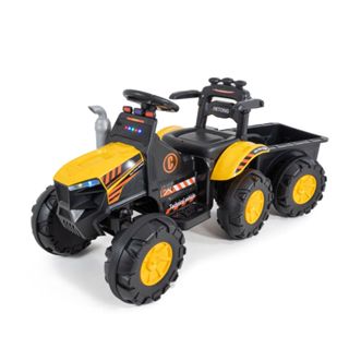 Trator Elétrico Infantil  Escavadeira Com Caçamba Luzes Som Suporta 40Kg Carro Elétrico Conect Brinq em Oferta na Shopee