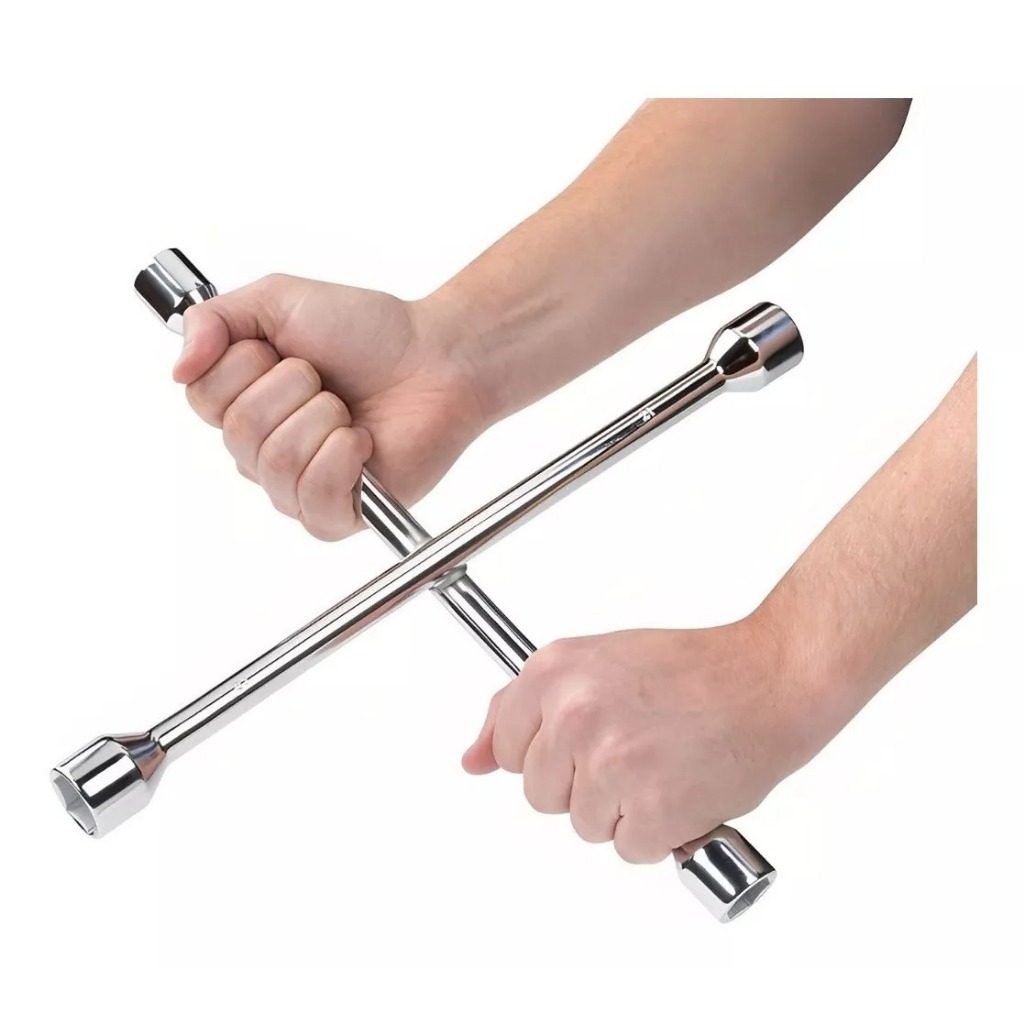 Chave De Roda Cruz Universal 4 Bocas 17 X 19 X 21 X 23mm Profissional em Oferta na Shopee