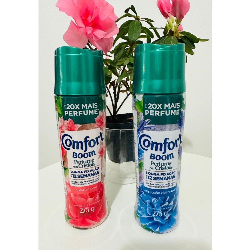 Kit 2 Comfort BOOM:1 explosão de frescos 275g + 1 euforia floral 275g