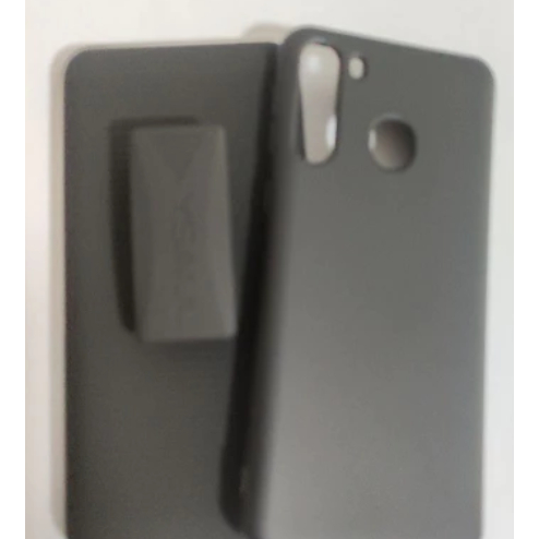 Capa Suporte Cintura Cinto Galaxy A21 Flip Belt Com capa Caise silicone com camurça