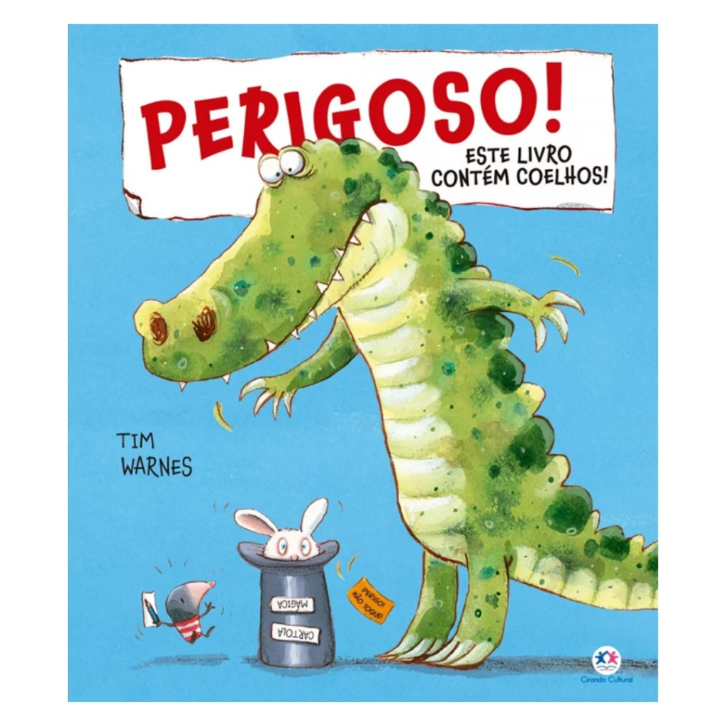 Livro Perigoso! Uma História Fofa, Engraçada e Cheia de Aventuras Para Crianças!