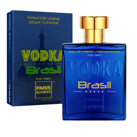 Vodka Brasil Blue Eau de Toilette Paris Elysees Perfume Masculino: Onde Comprar | BuscaProdutos