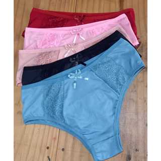 Kit 3/5/10 Calçola Senhora Conforto Com Renda Lateral Cintura Alta ELEGANCE em Oferta na Shopee