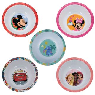 Bowl Infantil Disney 16cm Criança Refeição De Plástico BPA Free em Oferta na Shopee
