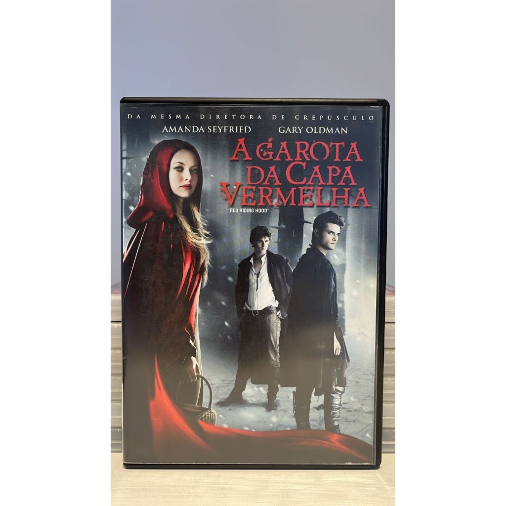 A GAROTA DA CAPA VERMELHA - Amanda Seyfried - DVD - Original