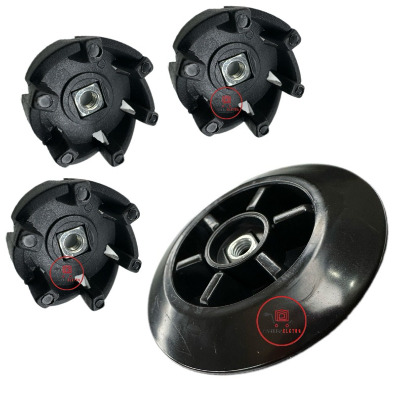 Kit C/3 Arraste do Copo e 1 Arraste do Motor para Liquidificador Mondial Turbo L-1400