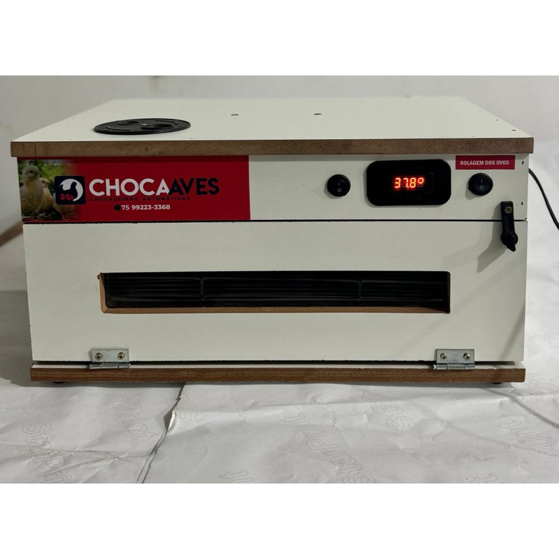 Chocadeira incubadora 45 ovos de Galinha , rolagem dos ovos 100% Automática