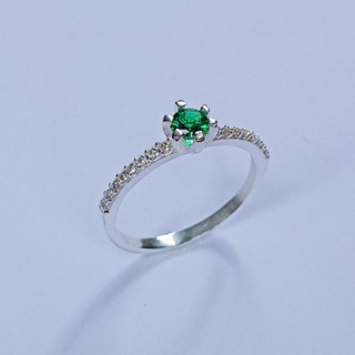 SOLITÁRIO EM PRATA 925 - ANEL FEMININO EM PRATA 925 em Oferta na Shopee