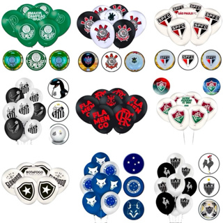 25~75 BALÃO BEXIGA FESTA TIMES DE FUTEBOL TODOS CLUBES Festcolor / Regina FESTA FUTEBOL em Oferta na Shopee