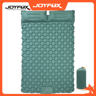 Colchão Inflável Automático De Casal Sleeping Pad Ar Externo Portátil De Acampamento 190 *120*5 Cm Com Travesseiro em Oferta na Shopee
