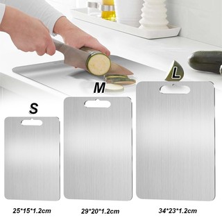 3 Pacotes aço inoxidável de corte de aço inoxidável Tábua de corte dupla face para cozinh…
