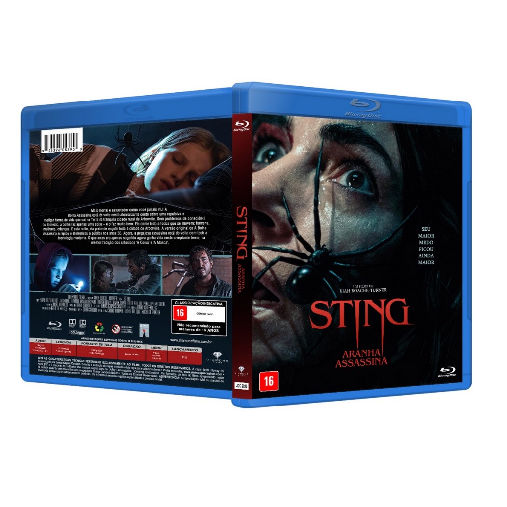 Blu-ray: Sting - Aranha Assassina DUB/LEG [PERSONALIZADO]