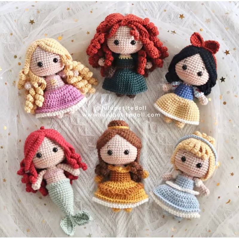 Amigurumi de Princesas: Onde Comprar | BuscaProdutos