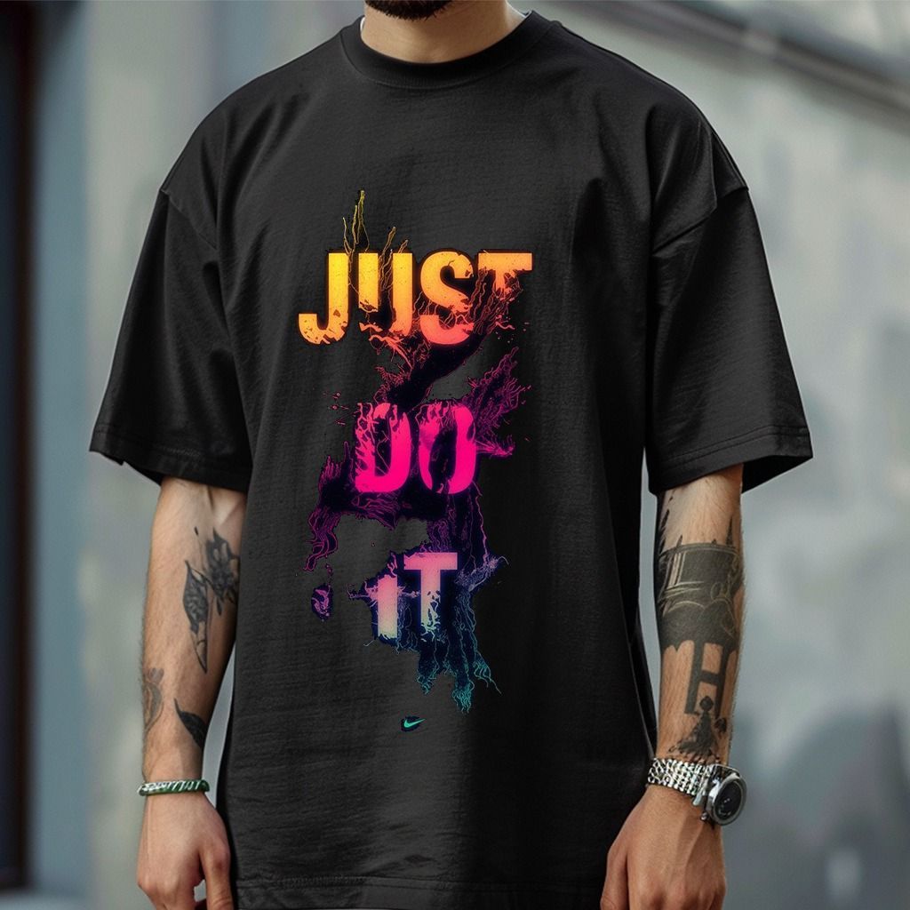 Conjunto Inverno Super Confortável 100% Algodão Camiseta Básica estmpada Just Calça Moletom Com Elástico