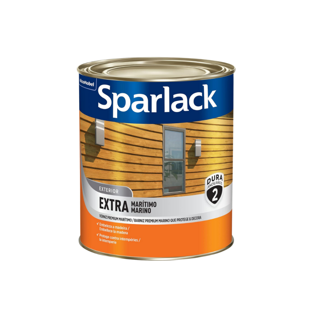 Verniz 900ml Incolor Extra Marítimo Natural Escolha Acabamento Sparlack