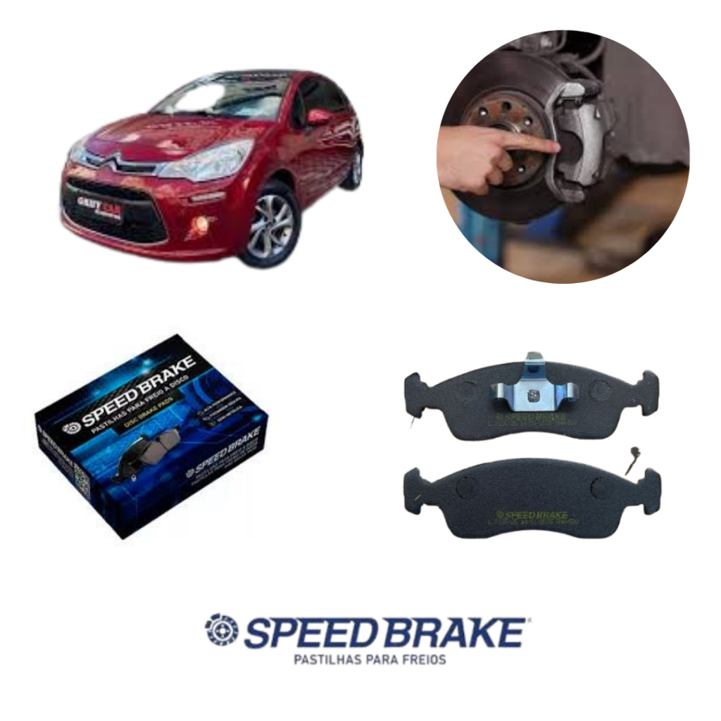 Pastilhas De Freio Citroen C3 1.5 2012>