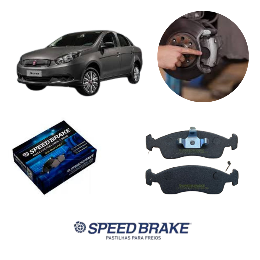 Pastilhas De Freio Fiat Grand Siena 1.4 8v 2012>