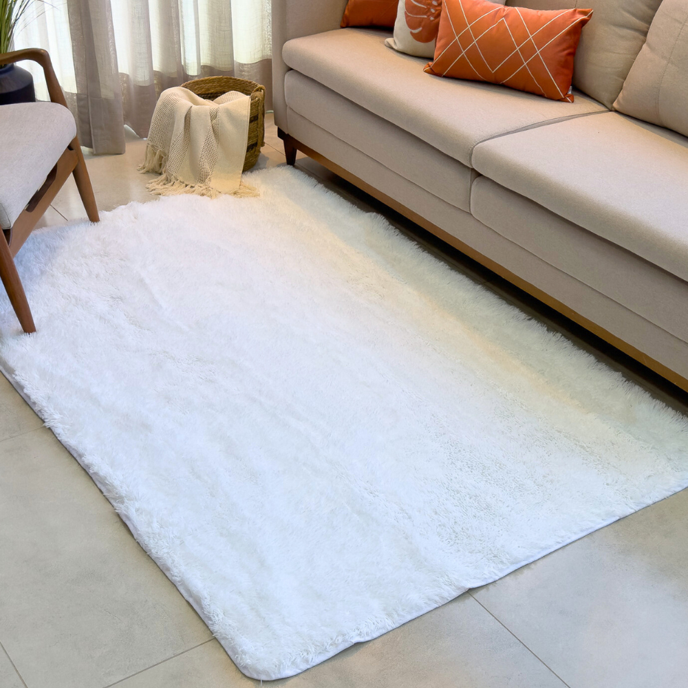 Tapete exclusivo 3,00x2,00 luxo Grande e Peludo Sala Quarto Hall de Entrada Recepção em Oferta na Shopee