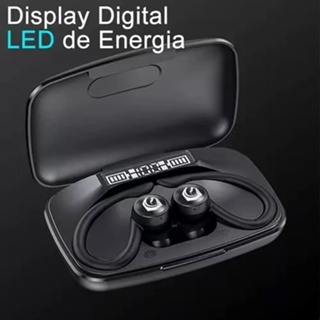 Fone De Ouvido Bluetooth H'maston Rs-55  5.3 Tws Com Luz Led Saida Usb em Oferta na Shopee