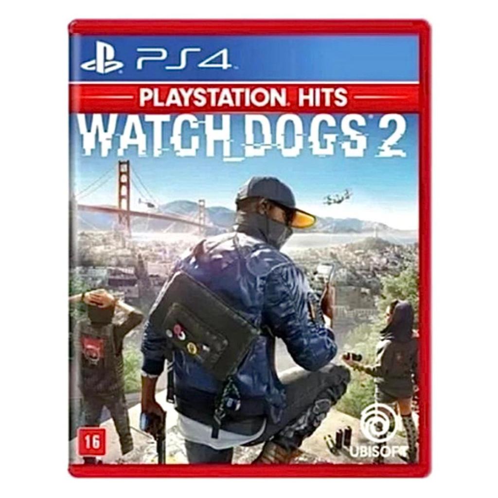 Watch Dogs 2 Ps4 Mídia Física HITS