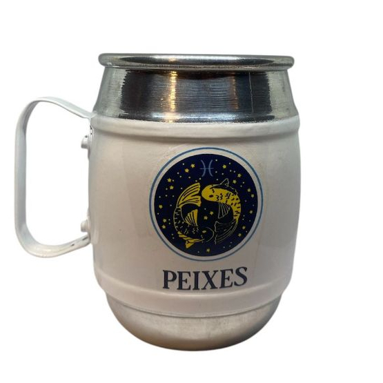 Imagem Caneca Personalizado Dos Signos Térmica De Alumínio Para Bebidas Drinks