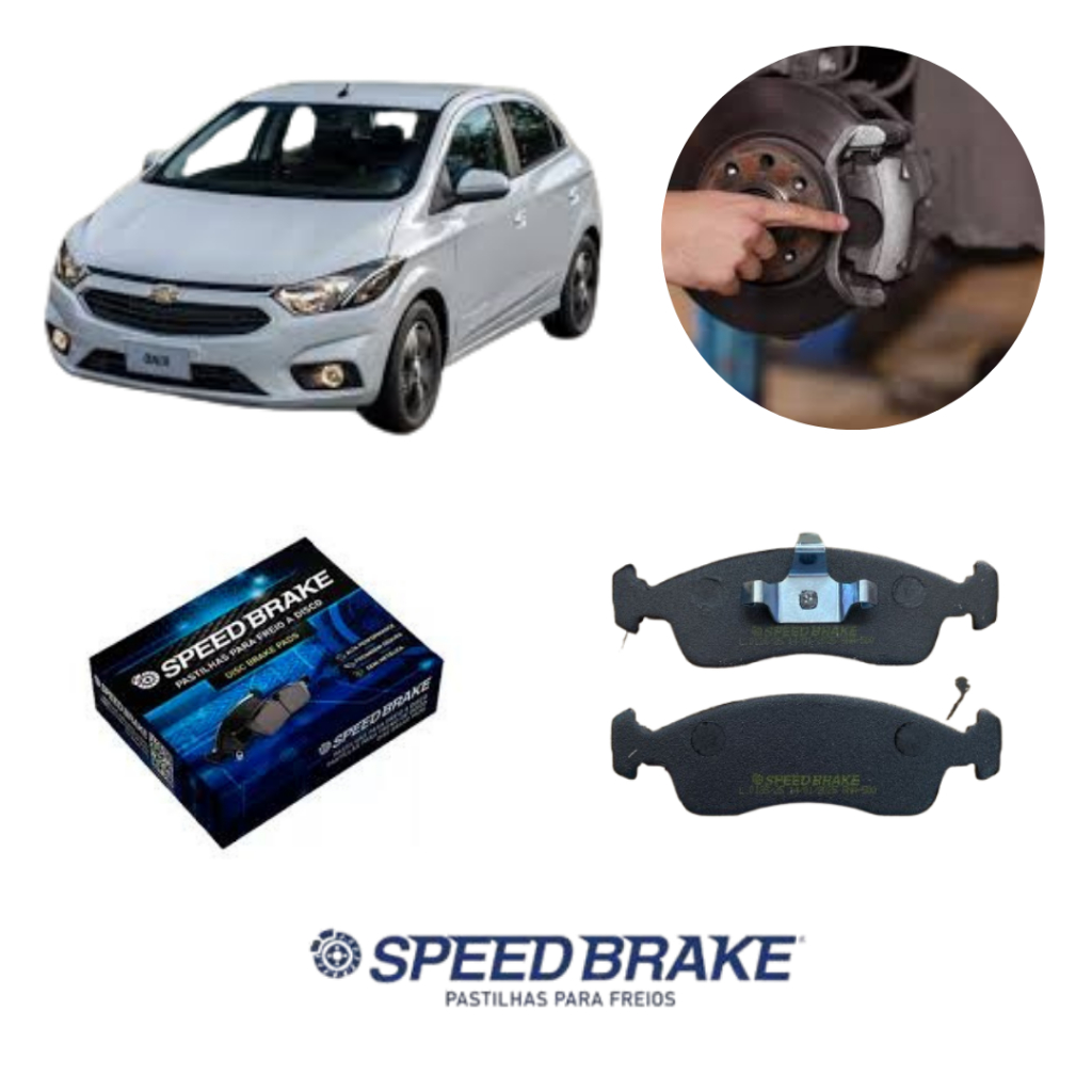 Pastilhas De Freio Gm Ônix 1.0 e 1.4 2012>2019
