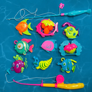 Pescaria Brinquedo Jogo Infantil Pega Peixe Duplo Pescaria Com Varinha Diversão Garantida em Oferta na Shopee
