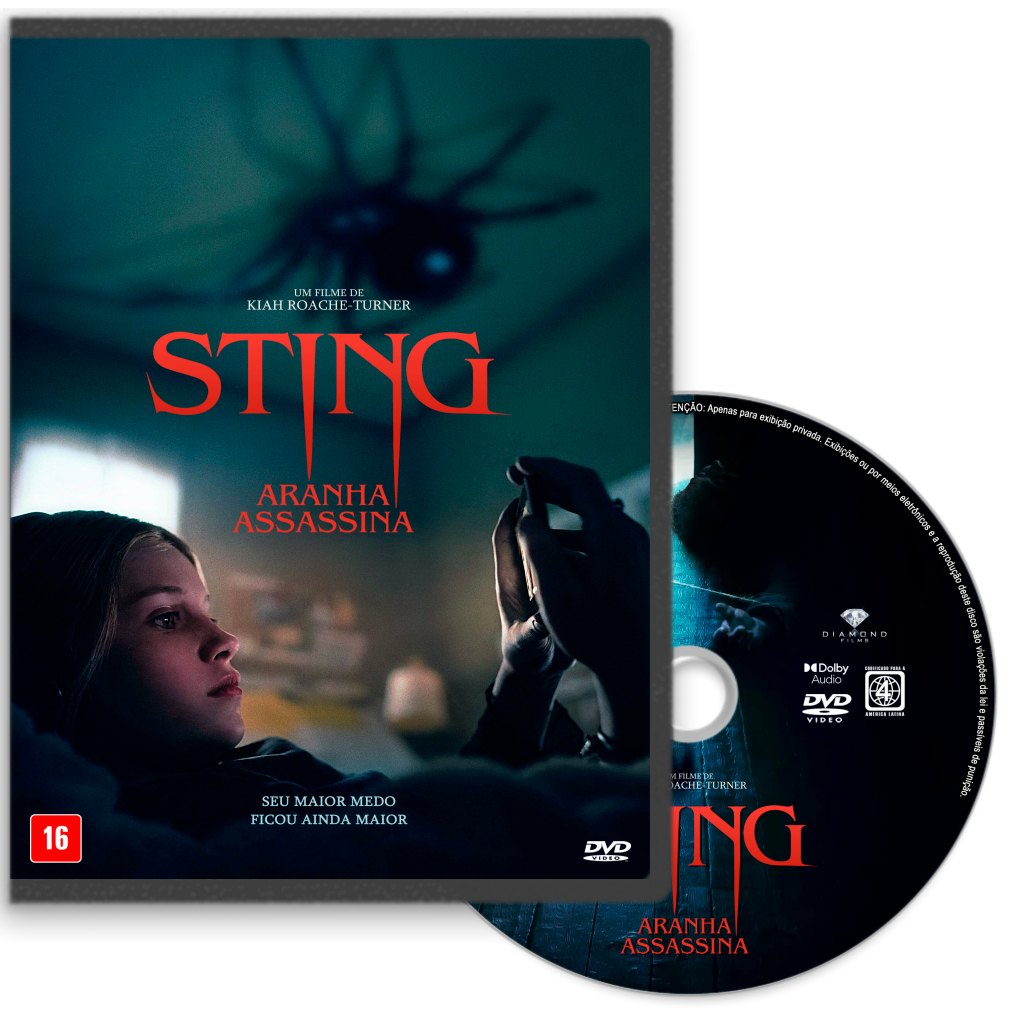 DVD - Sting - Aranha Assassina (2025) (Dual Áudio)