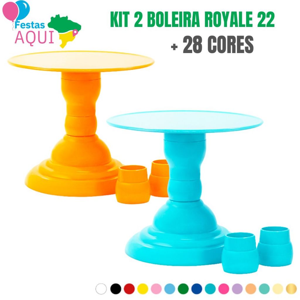 Combo 2 Boleira Royale 22 cm