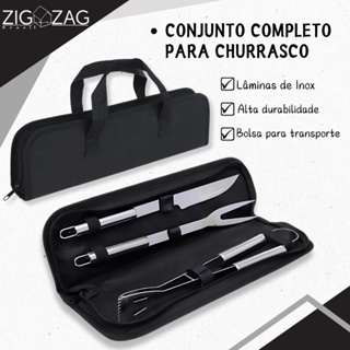 Conjunto Completo de Acessórios para Churrasco em Oferta na Shopee