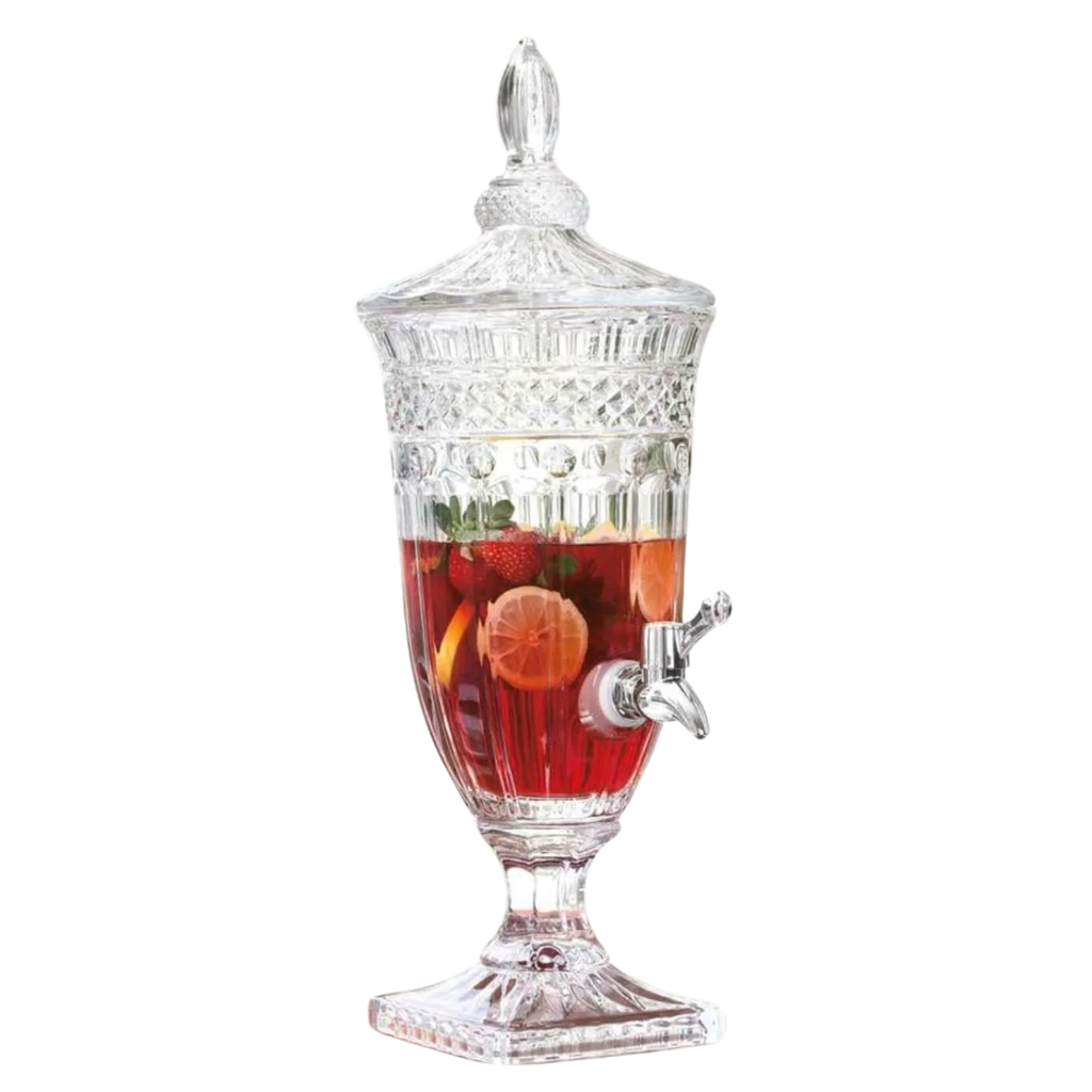 Suqueira de Vidro Elegance com Torneira 3,2 Litros