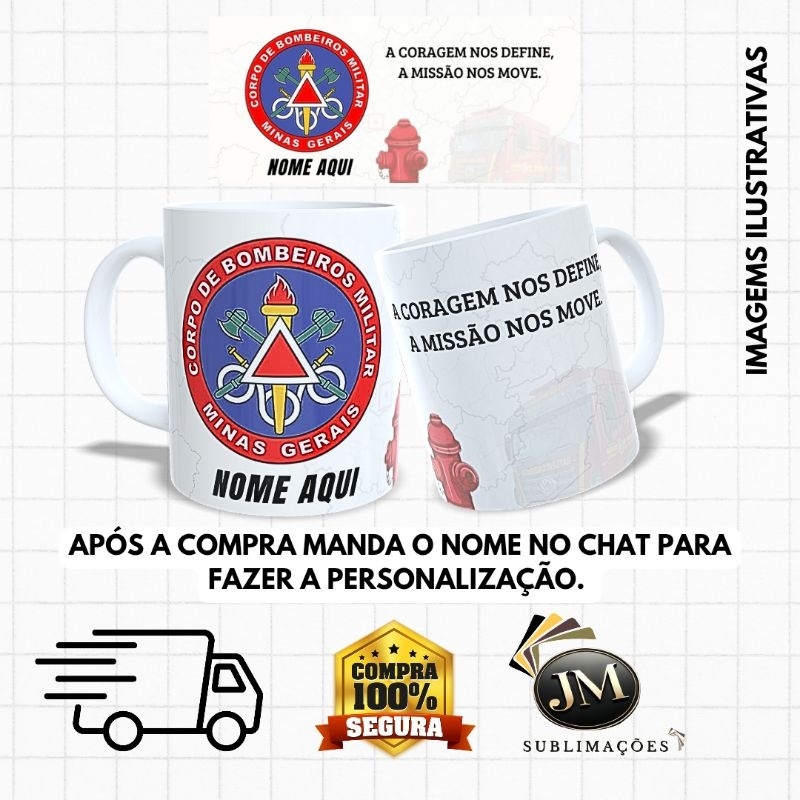 Caneca Personalizada Bombeiro: Onde Comprar | BuscaProdutos