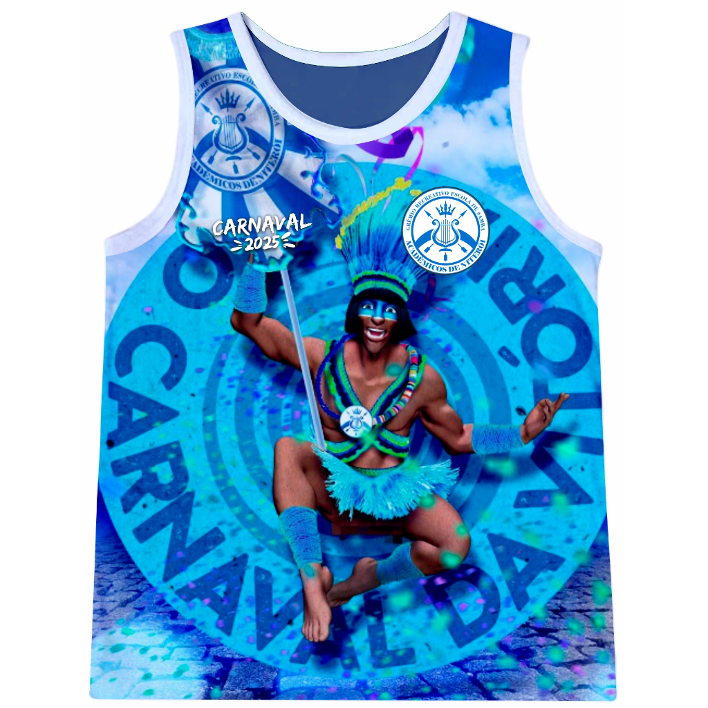 Camisa sem manga Abadá Carnaval Acadêmicos de Niterói