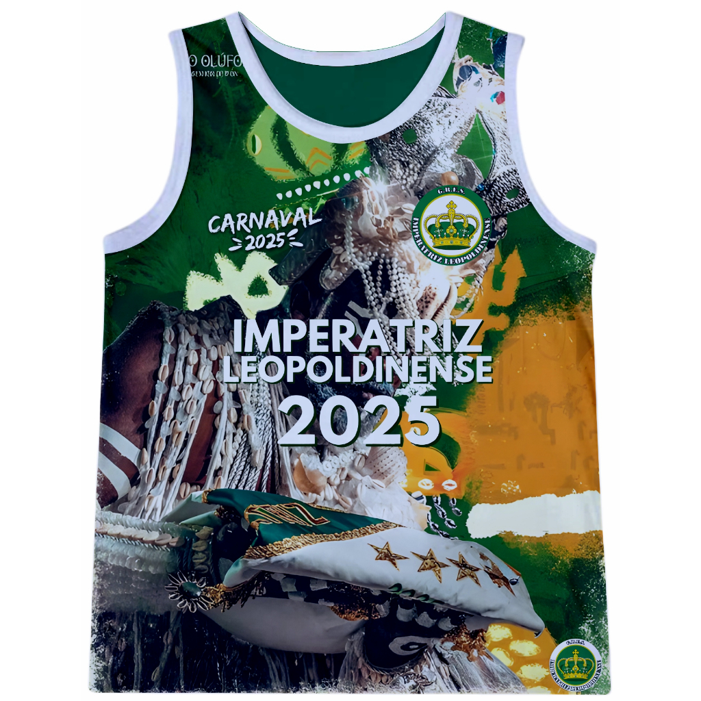 Camisa sem manga Abadá Carnaval Imperatriz Leopoldinense