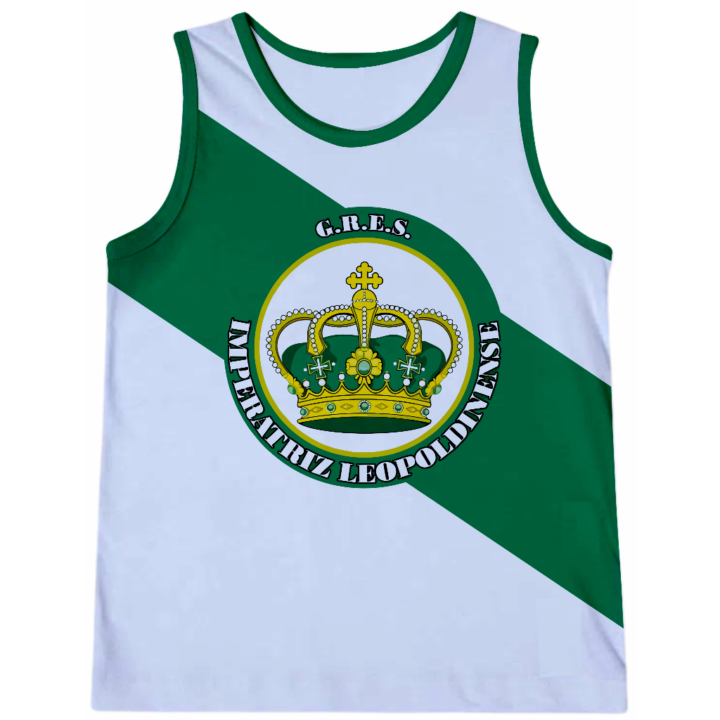 Camisa sem manga Abadá Carnaval Imperatriz básica