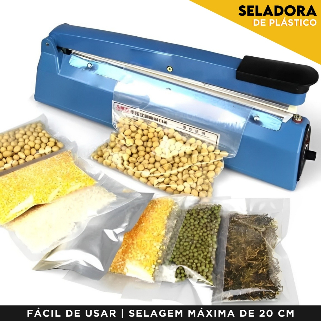 Seladora de Plástico - Profissional 20 Cm Bivolt - NL