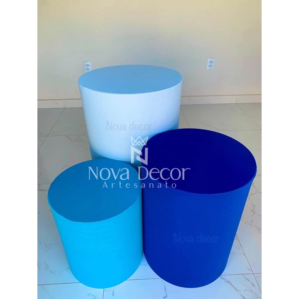 Trio de capas em três tons a SUA ESCOLHA veste facil com elástico em Oferta na Shopee