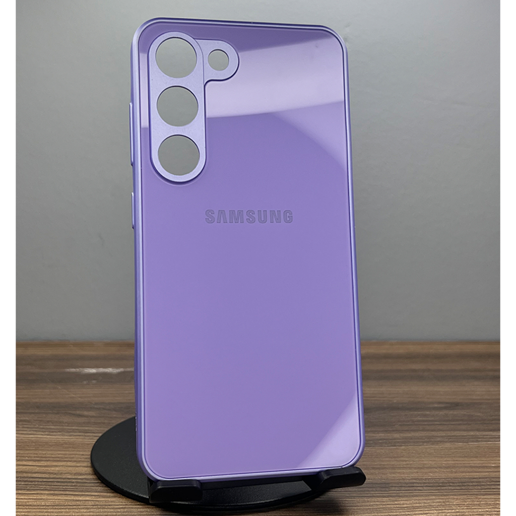 Capa Capinha Samsung Galaxy S25 Acrílica Aveludada com Proteção Total de Câmera 