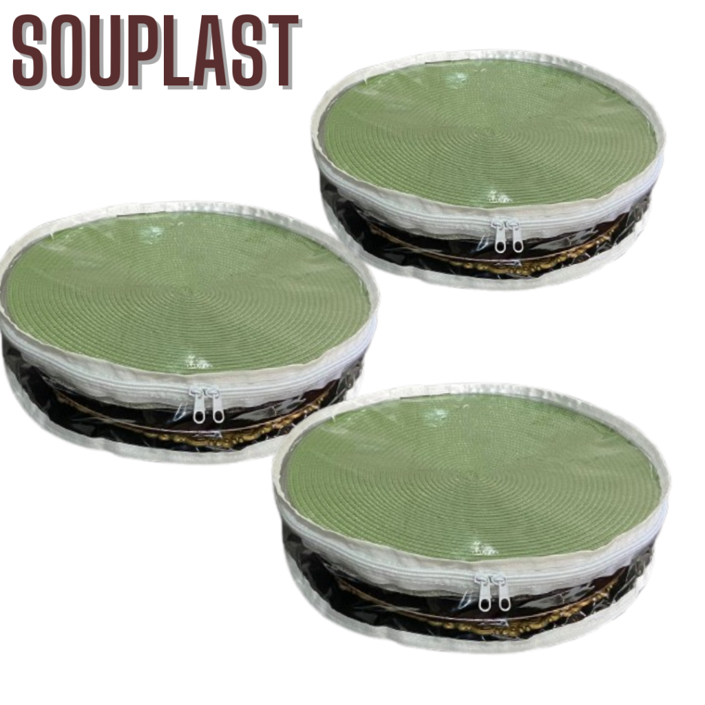 Kit c/ 3 Organizadores para Souplast Redondo 39x10 Premium em Oferta na Shopee