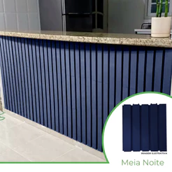 Kit 4m² Ripado BOLD Azul Meia-Noite 30x30 - 44 peças | Anti-impacto | Autocolante | Direct Borrachas