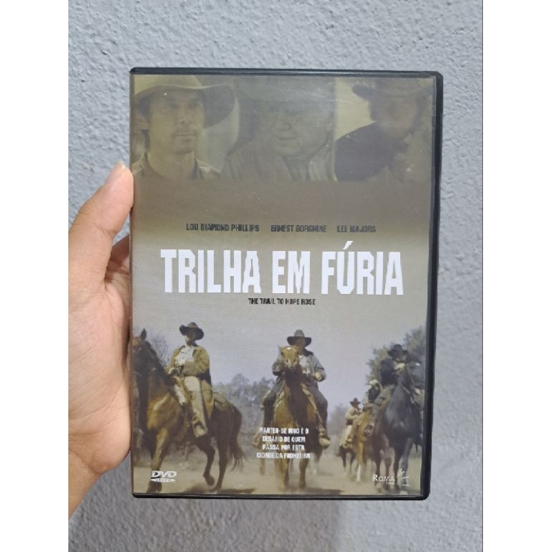 DVD Trilha em Fúria 2004, Lou Diamond Phillips Dublado Usado Original