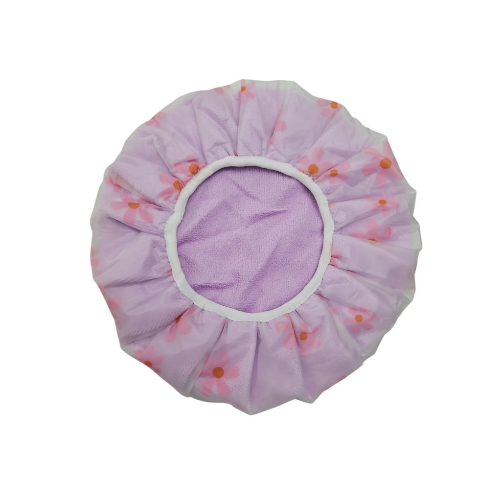 Touca para Banho Atoalhada estampada